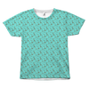 Teal Harry Potter Shirt All Over T-Shirt