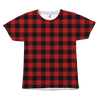 Tartan Trendy Plaid All Over T-Shirt