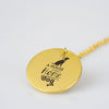 A House is not a Home Without a Dog Pendant