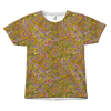 Hand Drawn Nature Floral All Over T-Shirt