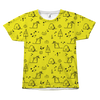 Yellow Rat All Over T-Shirt