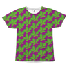 Green Leaves All Over T-Shirt