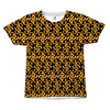 Golden Snake Animal All Over T-Shirt