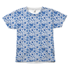 Blue Assorted Floral All Over T-Shirt