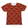 Elegant Ornament Floral All Over T-Shirt